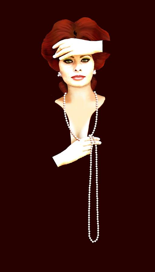 Sophia Loren 1 Painting by Jann Paxton