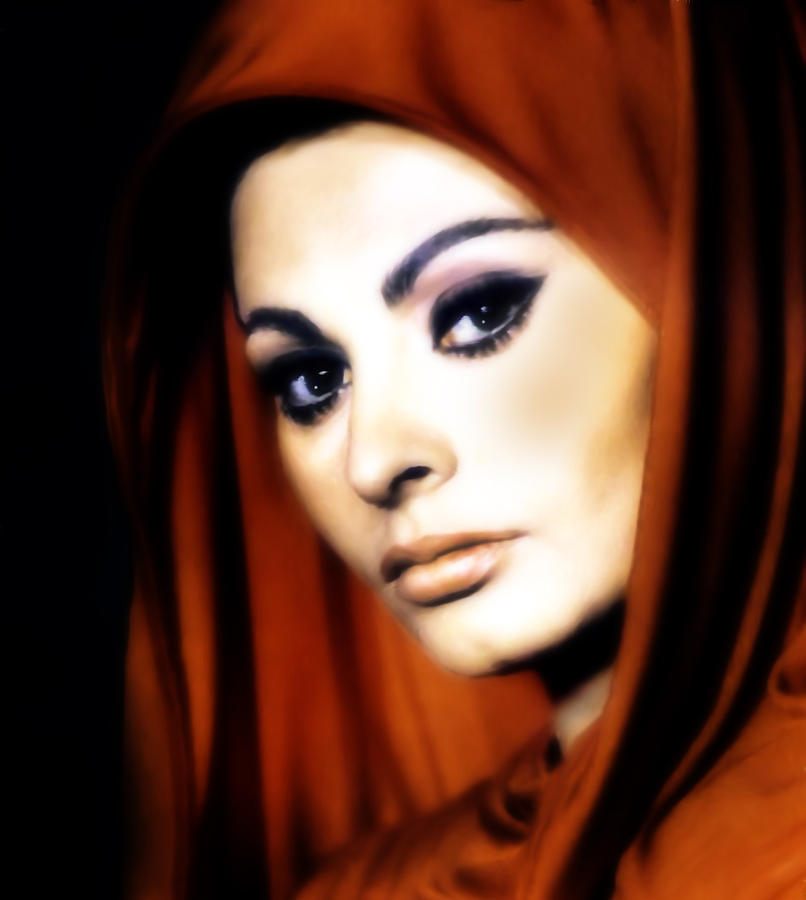 Sophia Loren Painting - Sophia Loren by Georgiana Romanovna