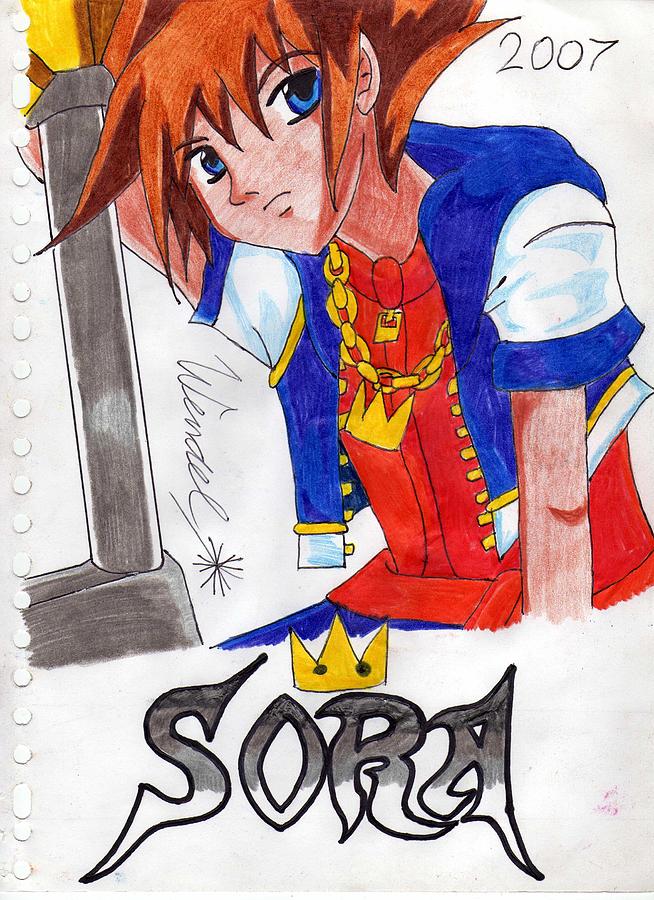 Sora Drawing by Wendel Krolis Fine Art America