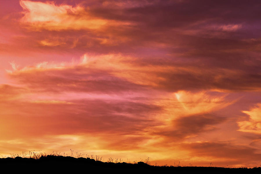 Sunset Photograph - Sorbet Sunset  by Brein Beazer