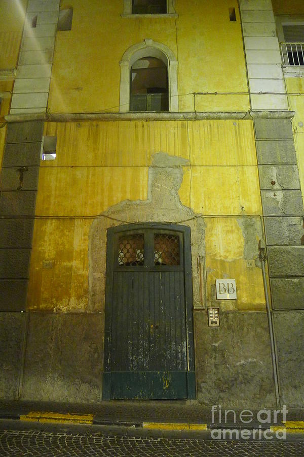 Sorrento - Yellow Building Photograph by Nora Boghossian