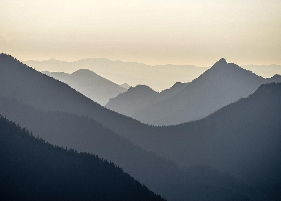 Sostice in the Olympic Mountains Photograph by Ronda Broatch