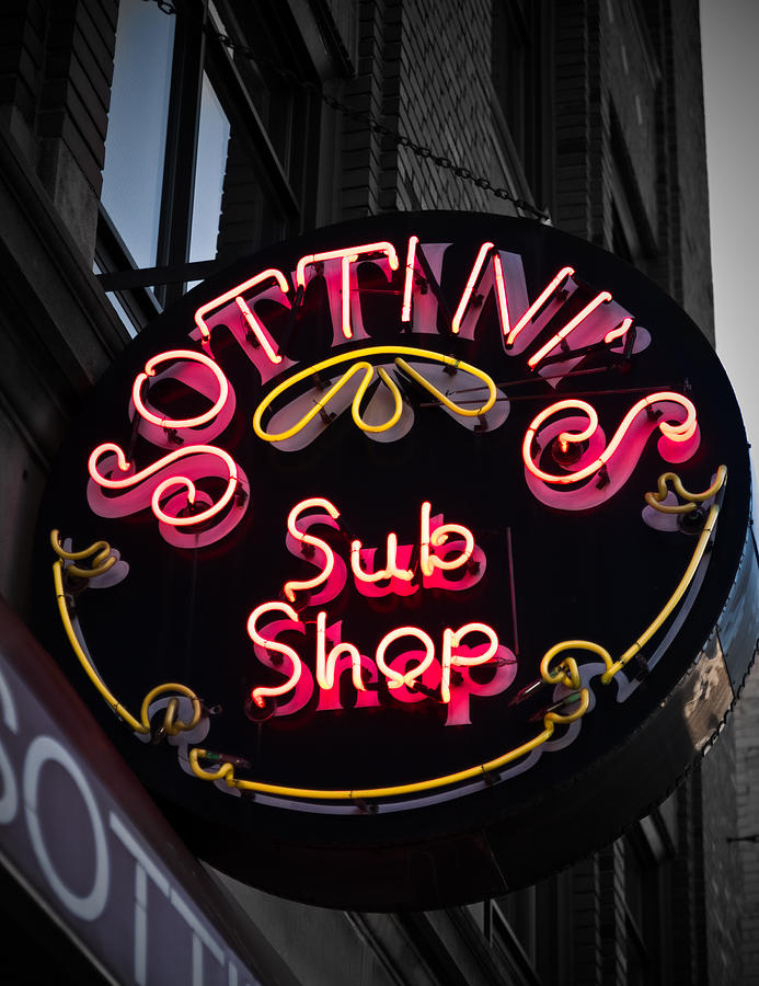 Sottinis Sub Shop Photograph by James Howe