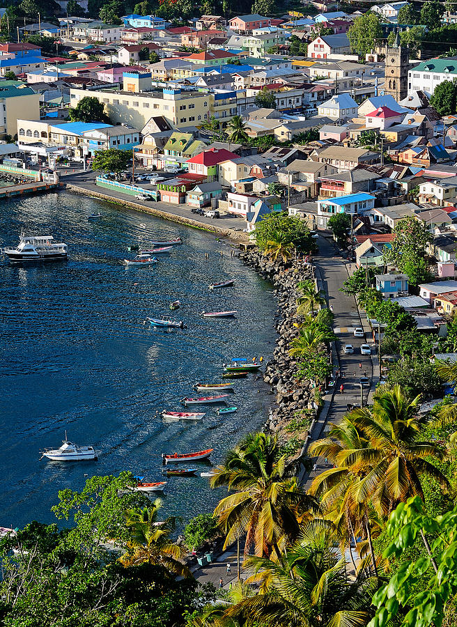 Soufriere - Saint Lucia Photograph by Brendan Reals