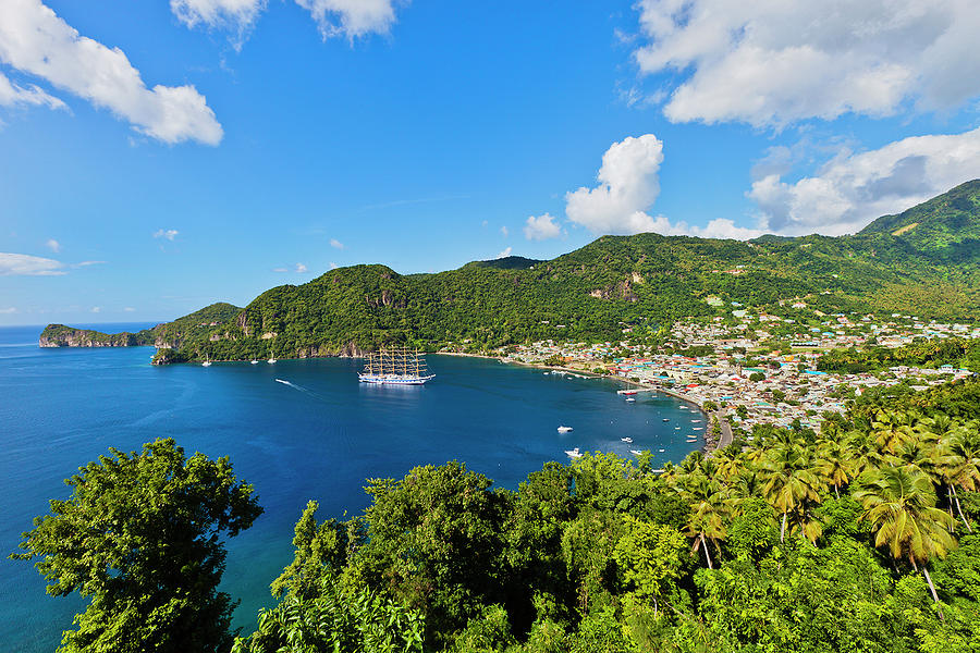 Soufrière, Saint Lucia Photograph by Flavio Vallenari