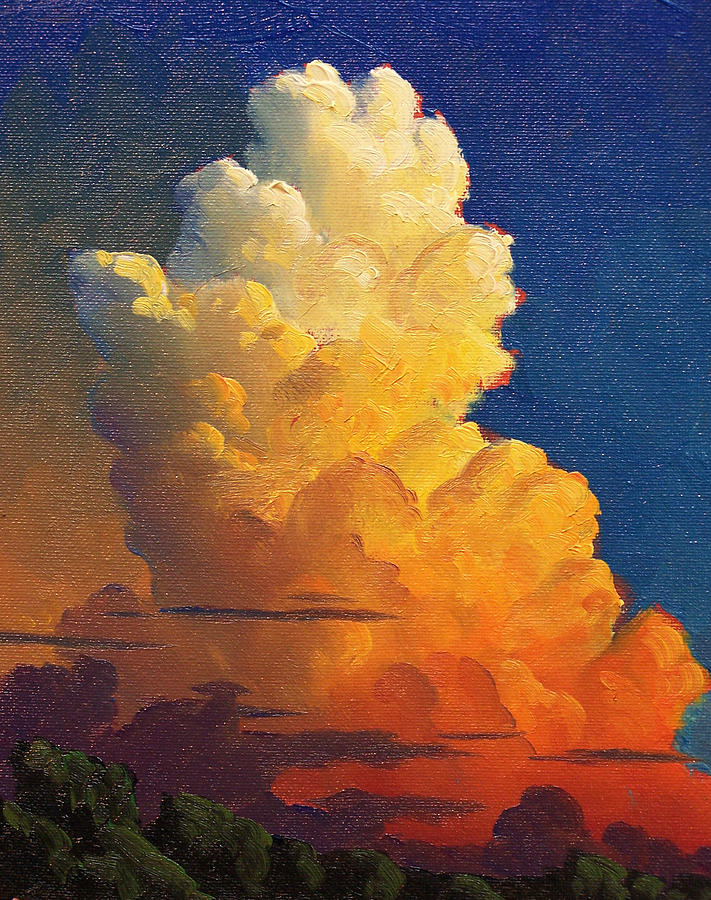 Sunset Painting - Soul Food by William Hawkins