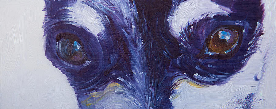 Soul of the Dog #4 Painting by Sheila Wedegis