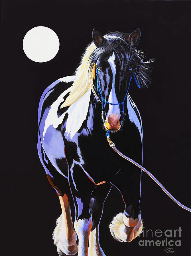 Soul of the Horse Painting by Sandra Byland