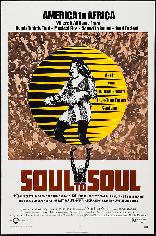 Soul To Soul, Us Poster, Tina Turner Photograph by Everett