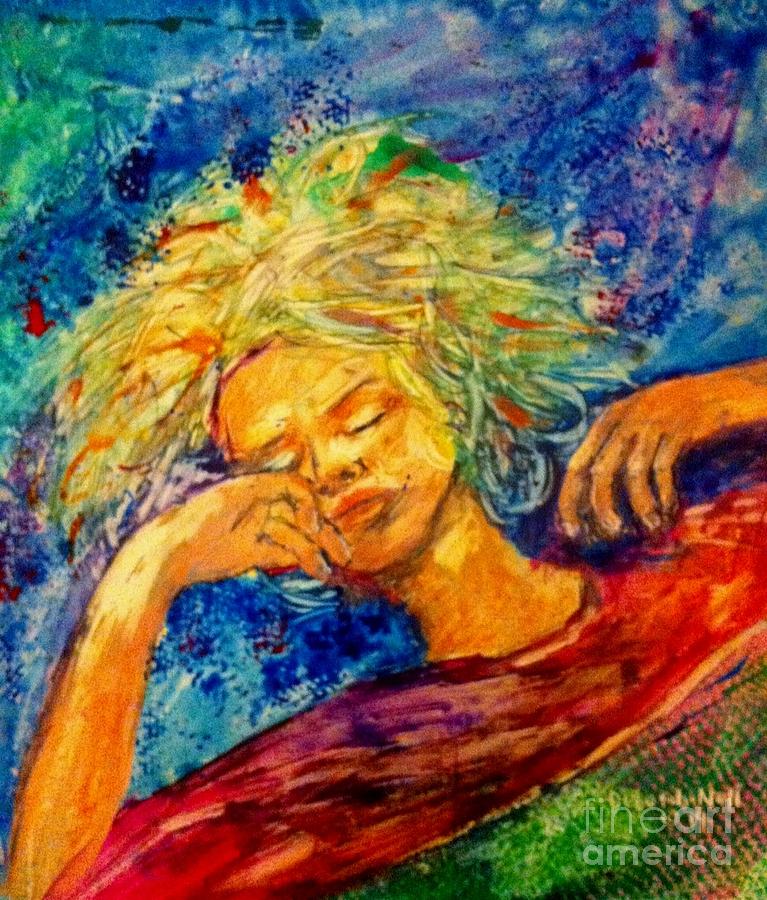 Sound Asleep Painting by Deborah Nell