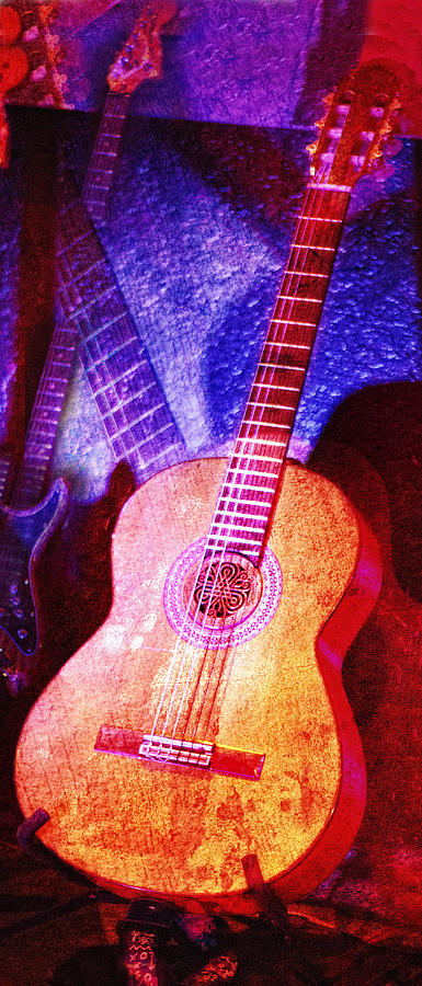 Sound Bites NIche Art guitars Photograph by Bob Coates