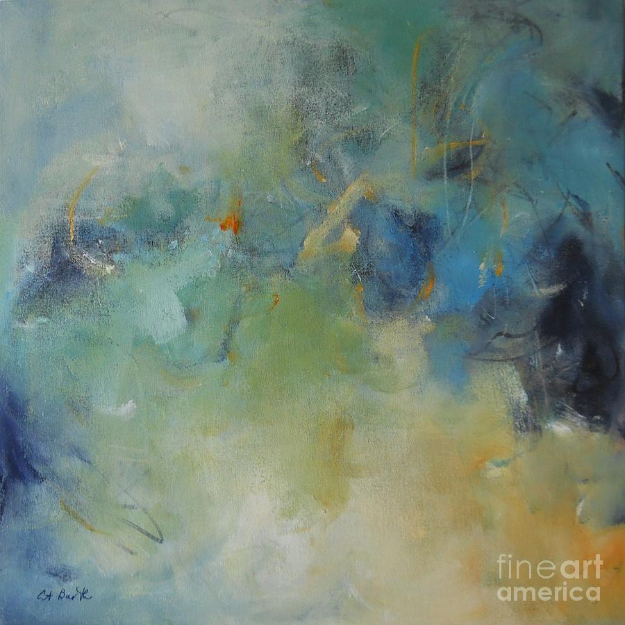 Sold - Sound Pool Painting by Carolyn Barth