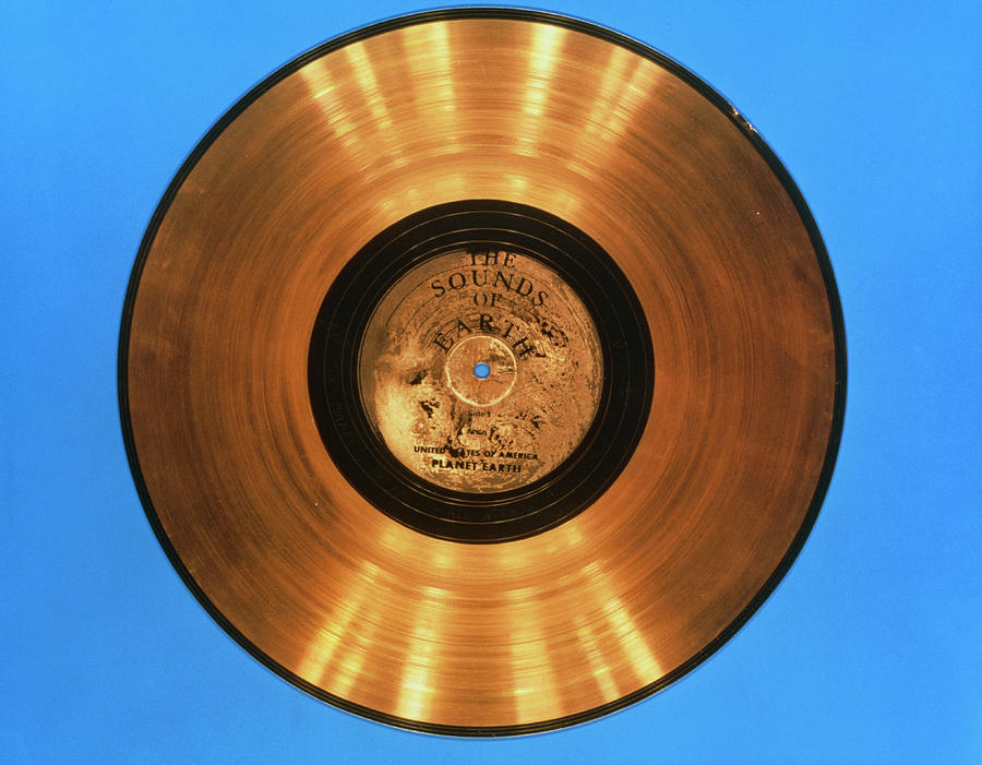 sounds Of Earth Record Before Storage On Voyager Photograph by Nasa/science Photo Library