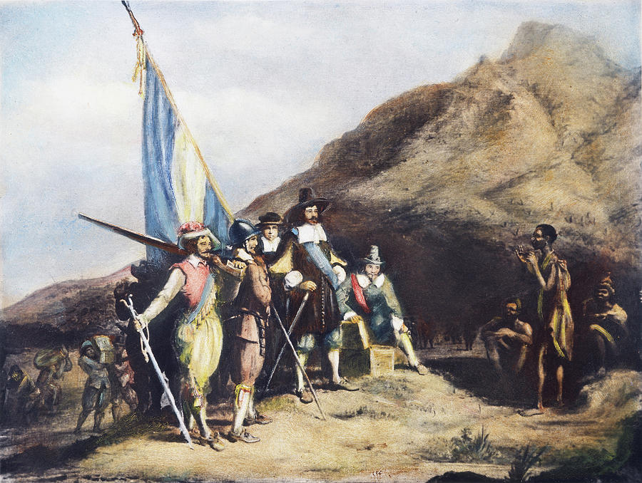 south-africa-1652-painting-by-granger-fine-art-america