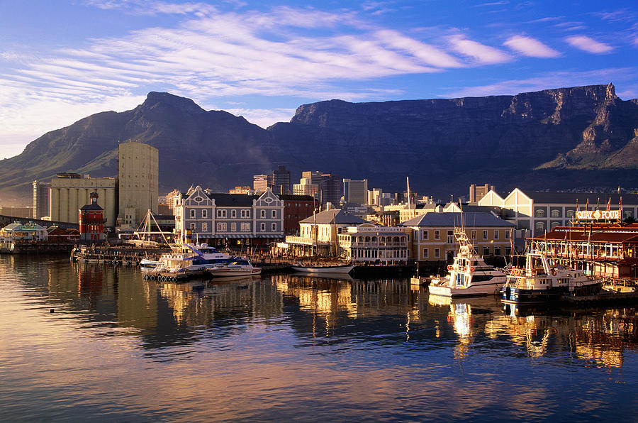 South Africa, West Cape, Capetown, waterfront Photograph by Walter Bibikow
