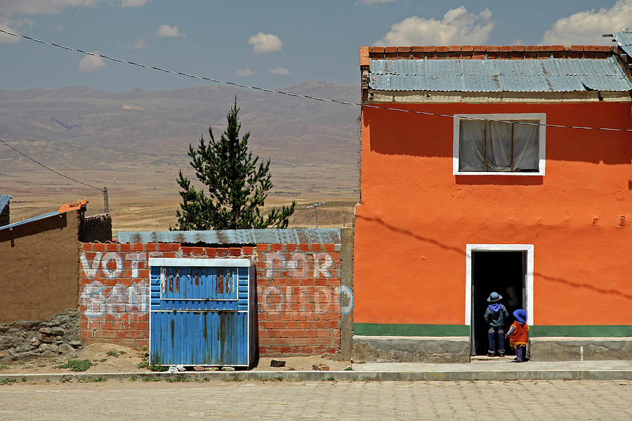 Andes Photograph - South America, Bolivia, Calamarca by Kymri Wilt