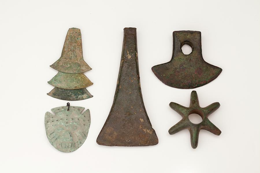 South American Bronze Age Objects Photograph by Paul D Stewart