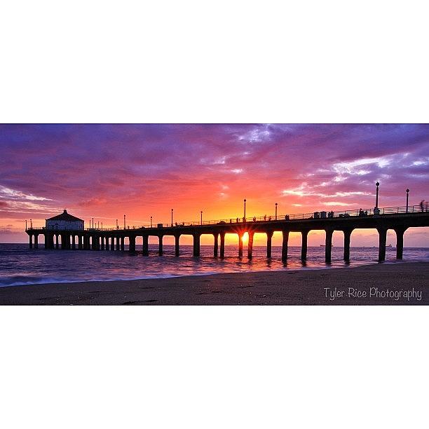 South Bay Sunsets | Manhattan Beach Photograph by Tyler Rice