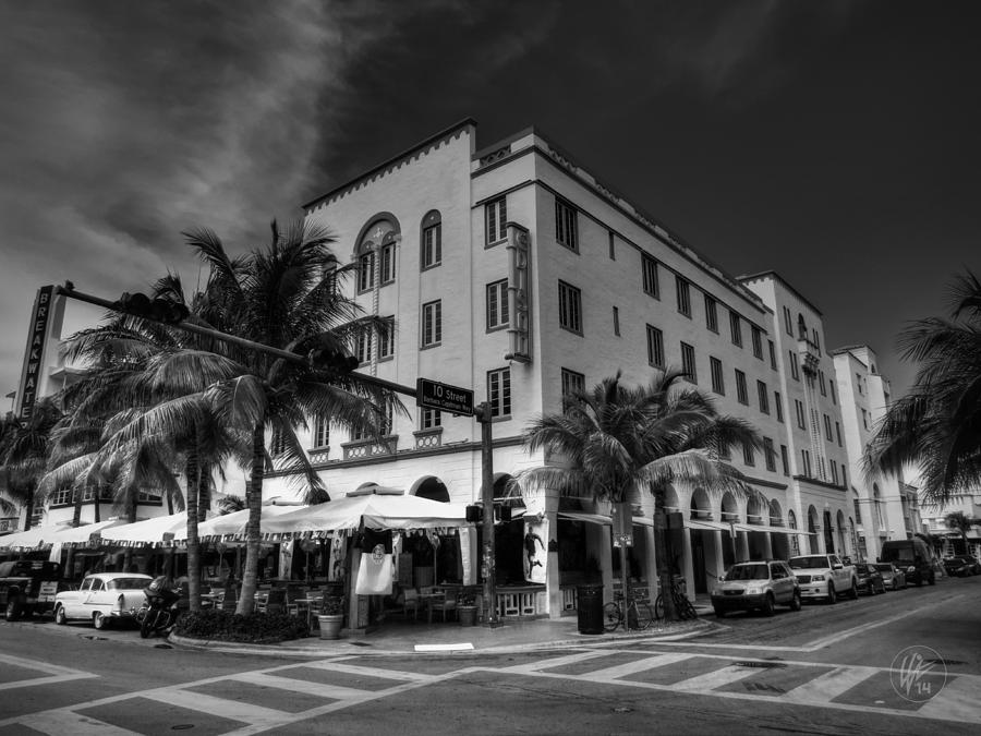 Miami Photograph - South Beach - Edison Hotel 002 by Lance Vaughn