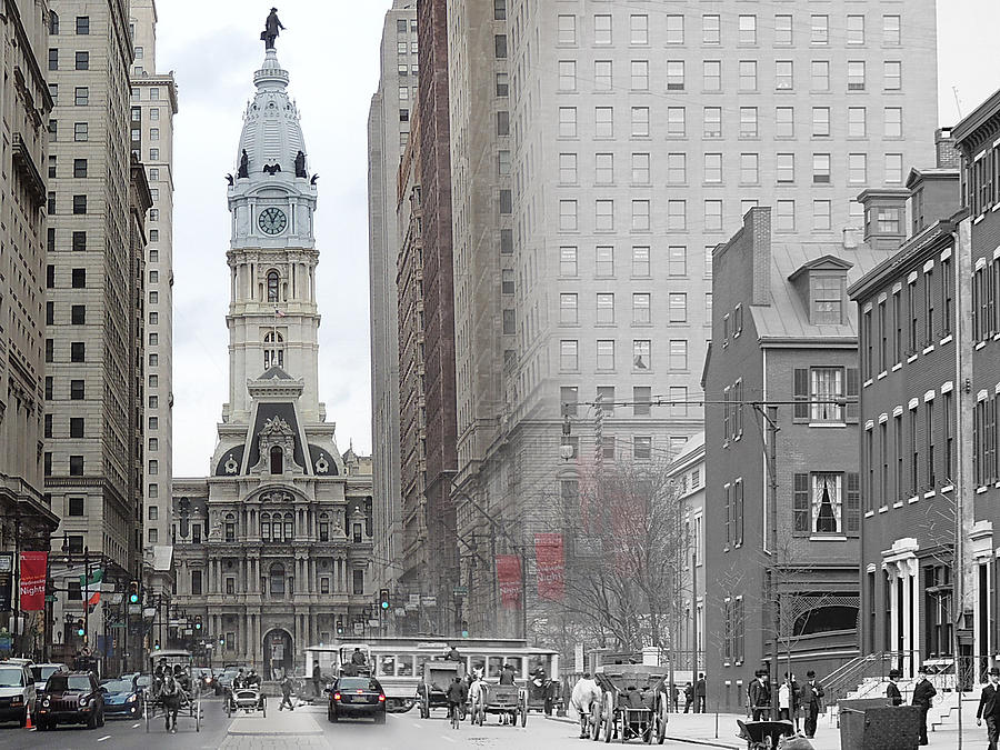 Philadelphia Photograph - South Broad from Locust Street by Eric Nagy