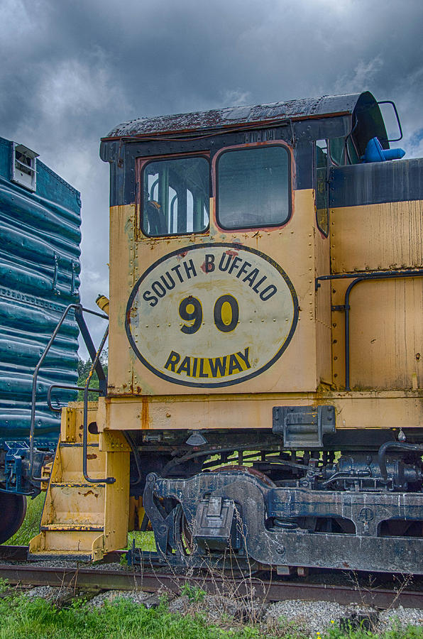 Train Photograph - South Buffalo Railway  7D06191c by Guy Whiteley
