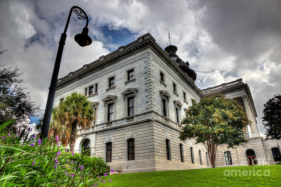 South Carolina State House Side View Photograph by Michael Eingle
