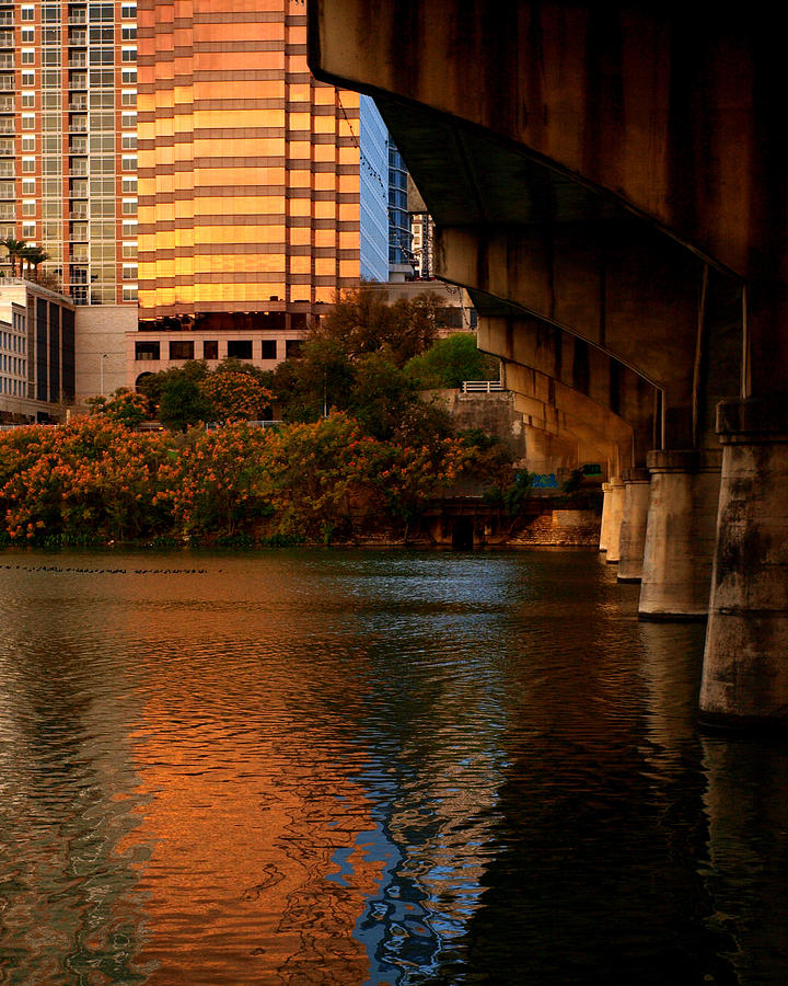 Austin Texas Photograph - South Congress Bridge by James Granberry