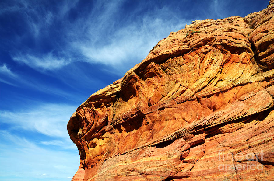 Nature Photograph - South Coyote Buttes 6 by Bob Christopher