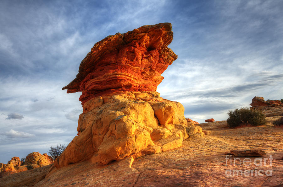 Nature Photograph - South Coyote Buttes 7 by Bob Christopher