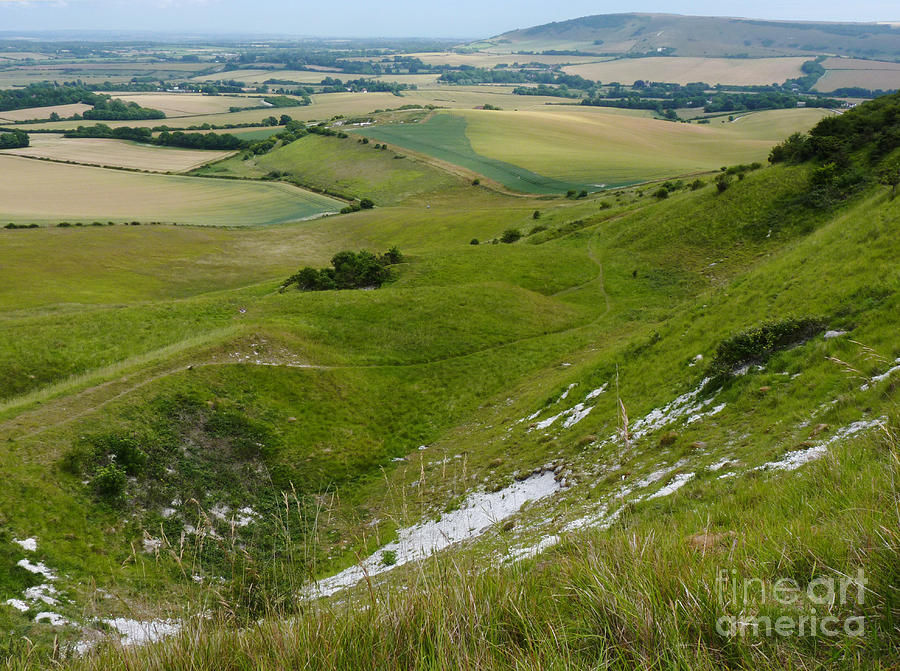 South Downs - Sussex - England Photograph by Phil Banks