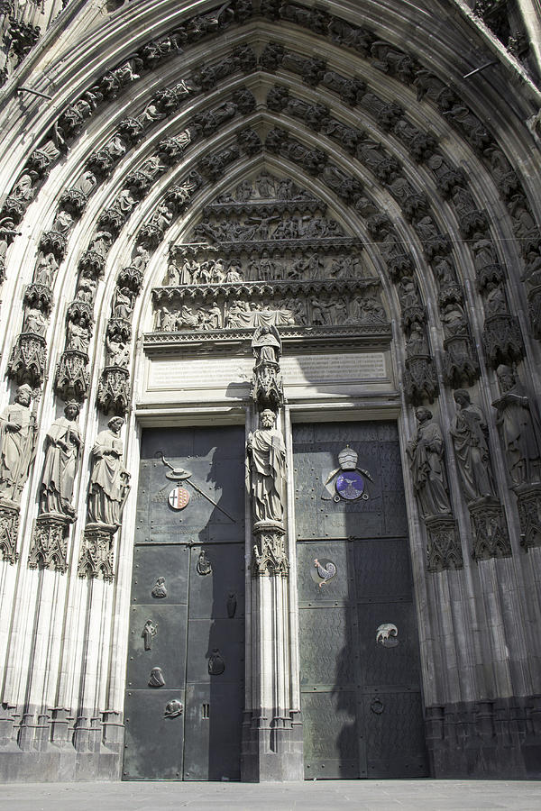 Landmark Photograph - South Entrance Main Doors by Teresa Mucha