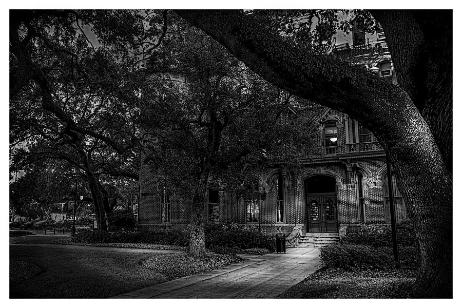 South Entry black and white Photograph by Marvin Spates