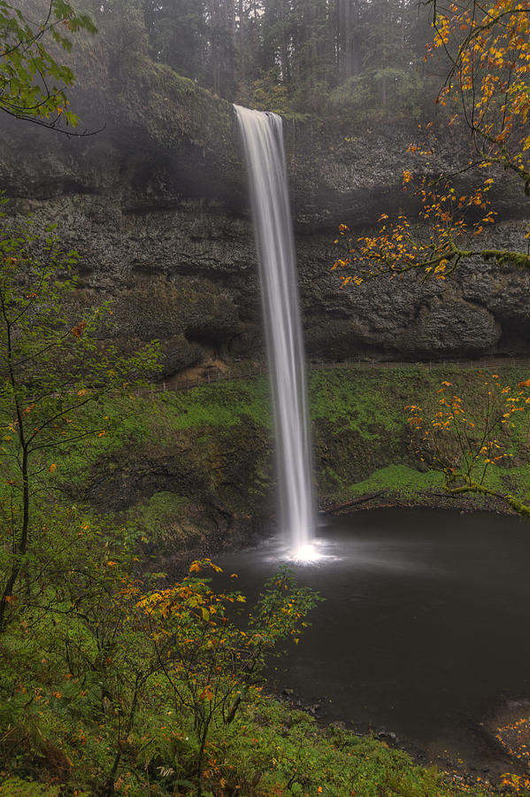 Fall Photograph - South Falls 1  by Mark Kiver