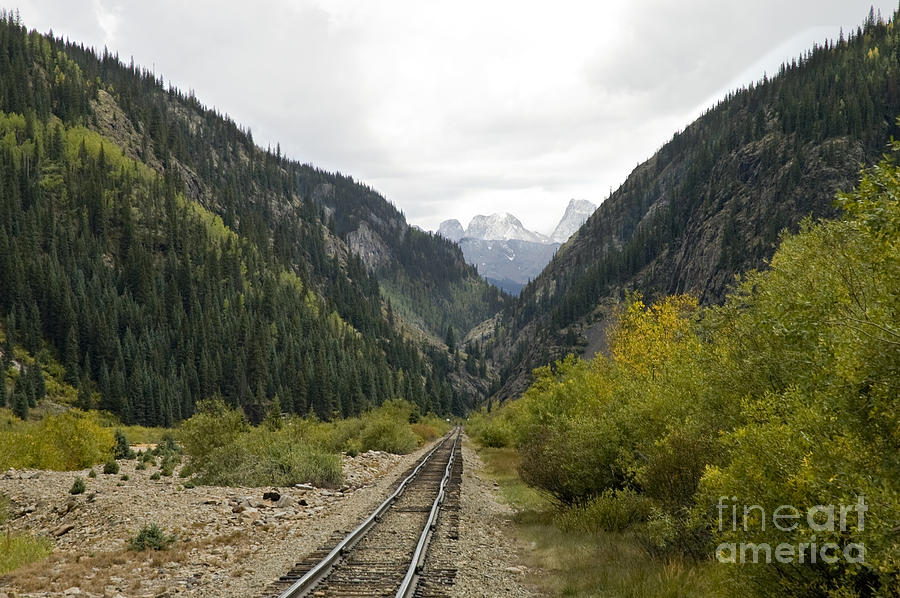 Train Photograph - South From Silverton by Tim Mulina