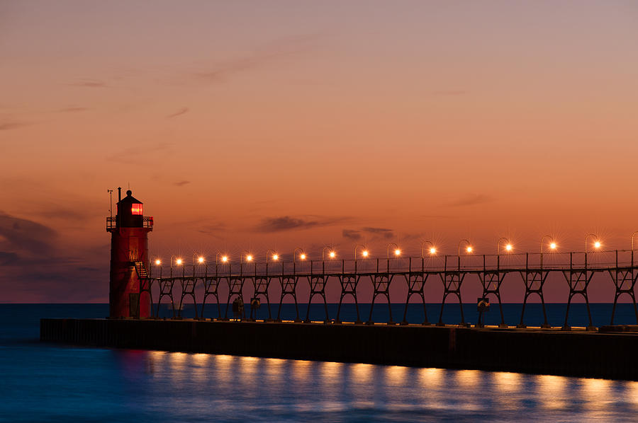 South Haven Reflection Photograph by Sebastian Musial