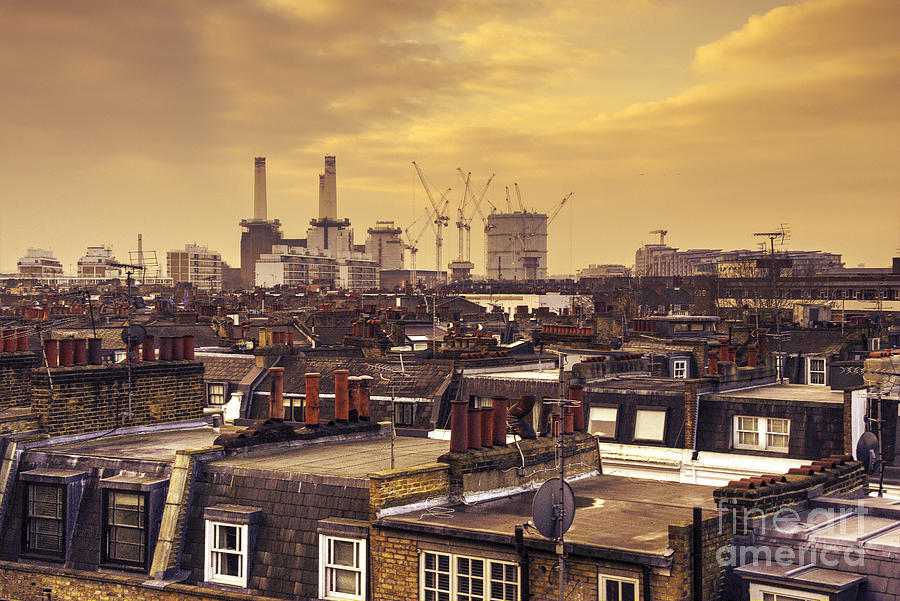 London Photograph - South London Skyline  by Rob Hawkins