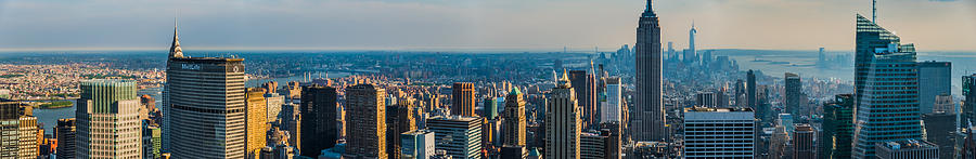 South Manhattan Panoramic Photograph by Chris McKenna