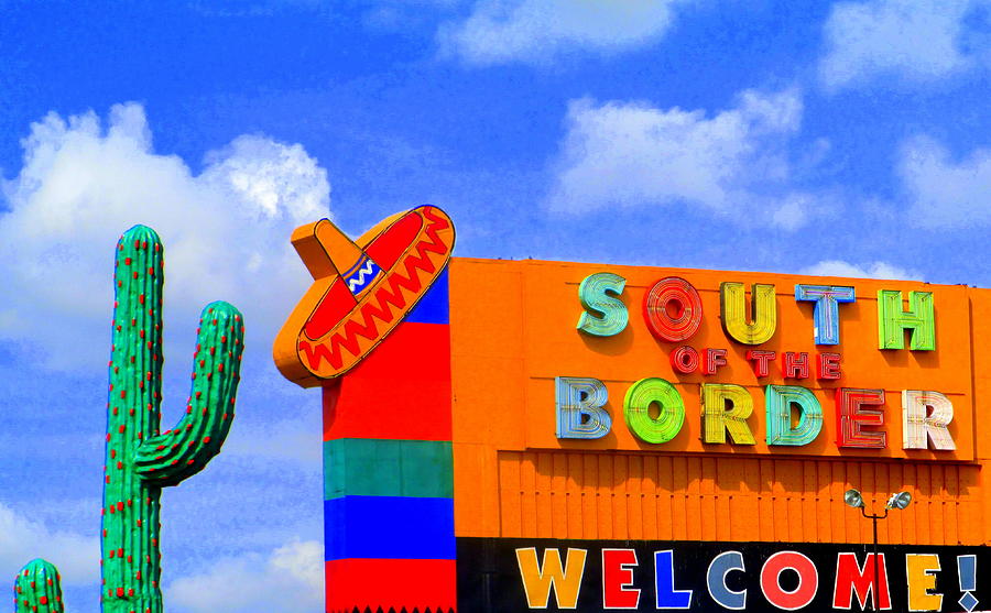 South Of The Border Photograph by Randall Weidner