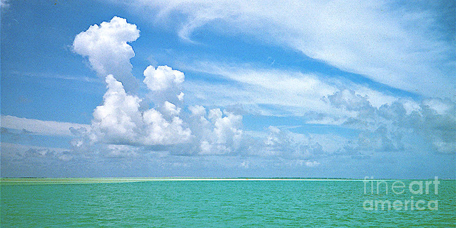 Paradise Photograph - South Pacific View by Jerome Stumphauzer