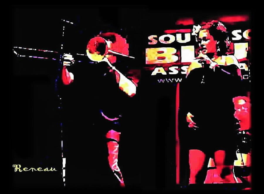 South Sound Blues Assn Wa Blues Musicians Photograph by A L Sadie Reneau
