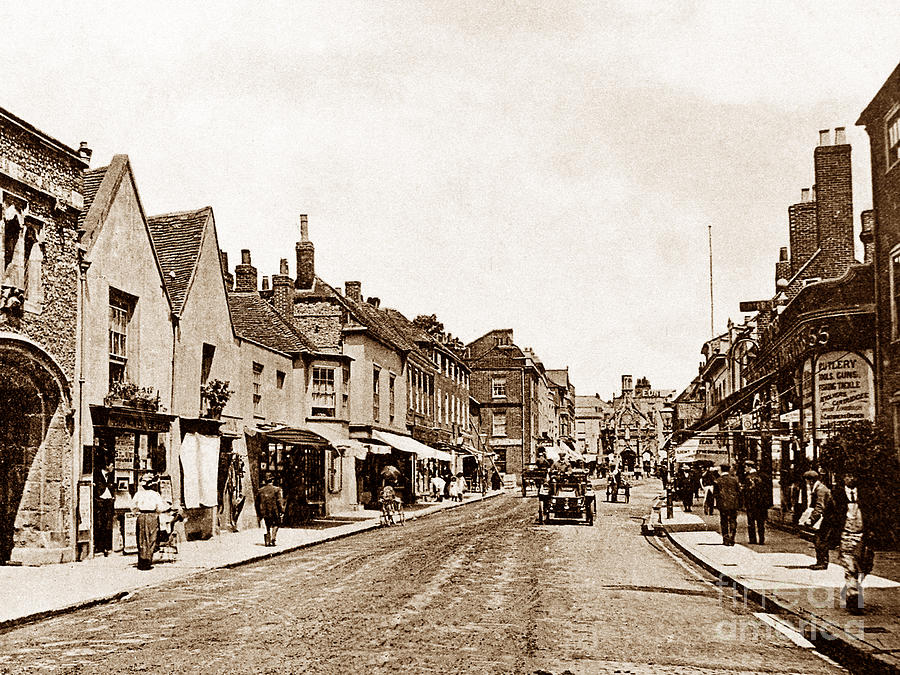 South Street Chichester England Photograph by The Keasbury-Gordon ...