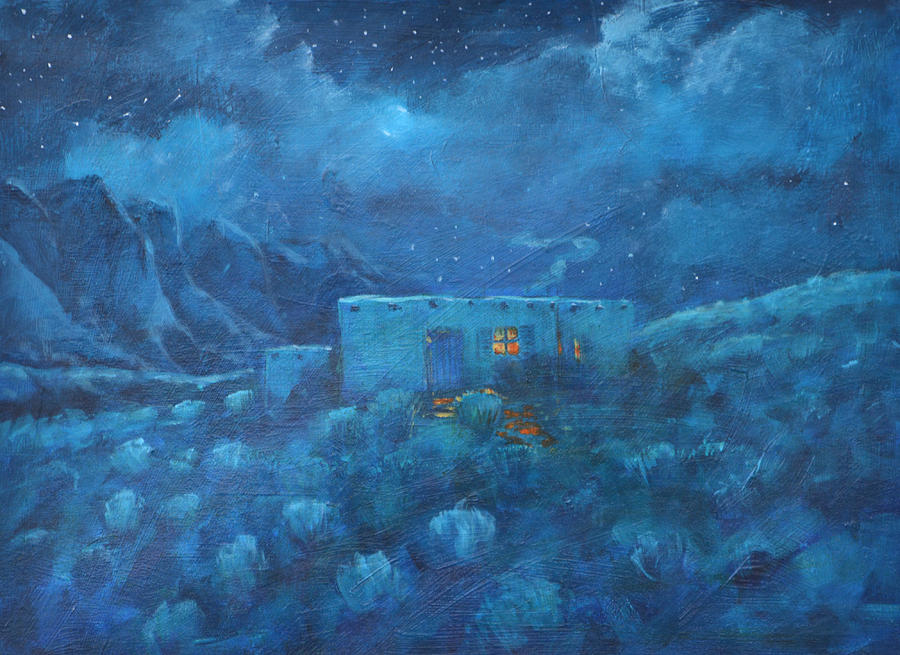 Nocturn Painting - South West Night by Richard La Motte