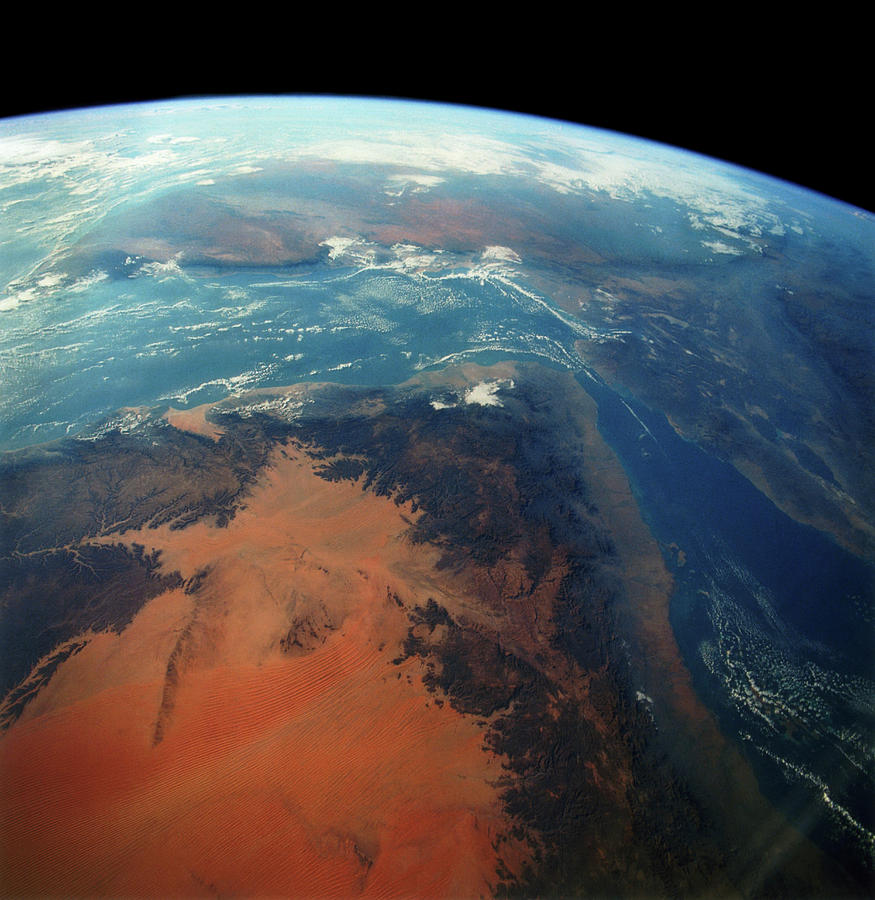 South-western Arabian Peninsula Photograph by Nasa/science Photo ...