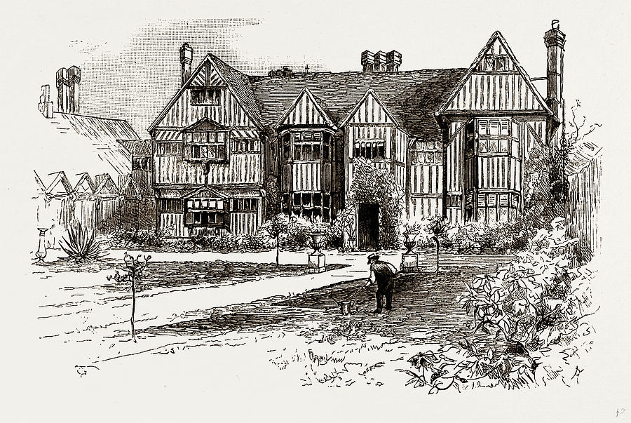 Southall Manor House Uk Drawing By Litz Collection