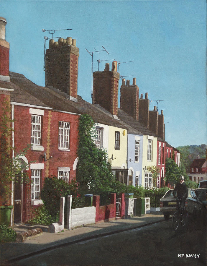 Car Painting - Southampton Rockstone Lane by Martin Davey