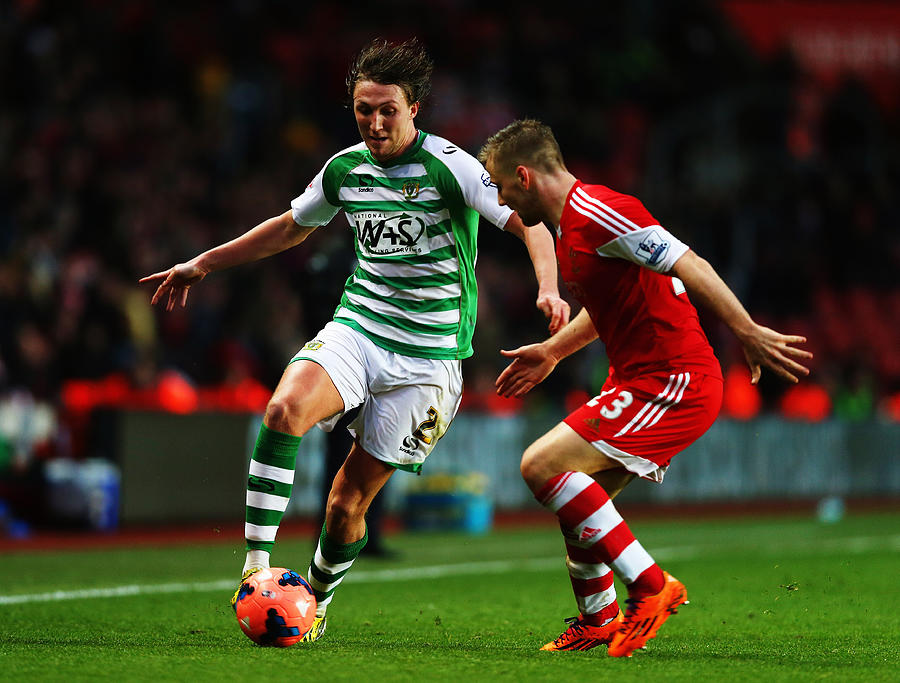 Southampton v Yeovil Town - FA Cup Fourth Round Photograph by Clive Rose