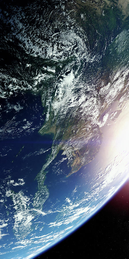 Southeast Asia From Space Photograph by Ikon Ikon Images