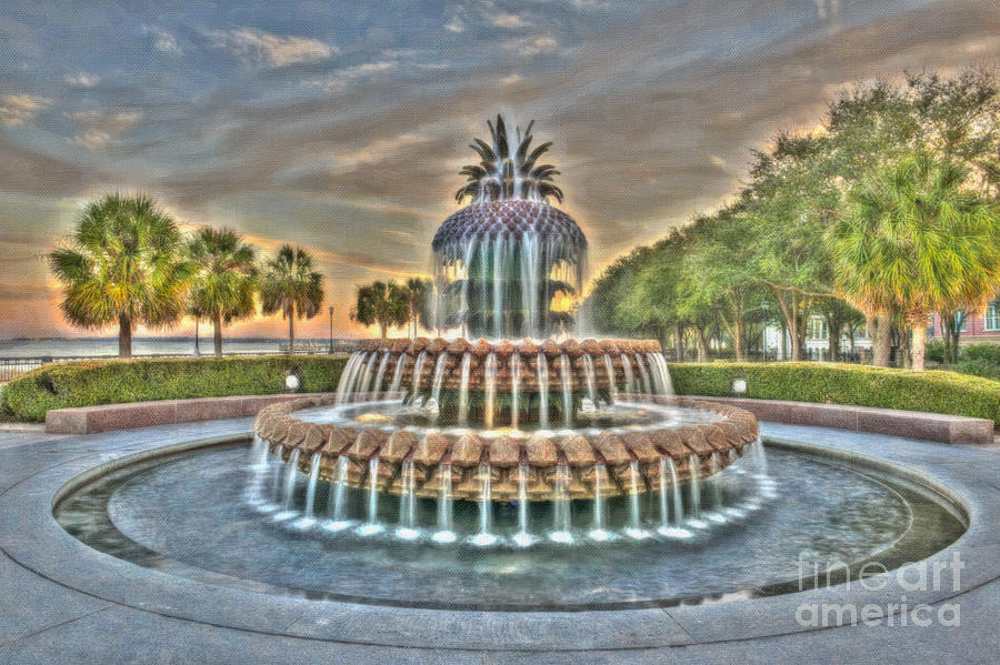 Southern Charm Pineapple Photograph by Dale Powell