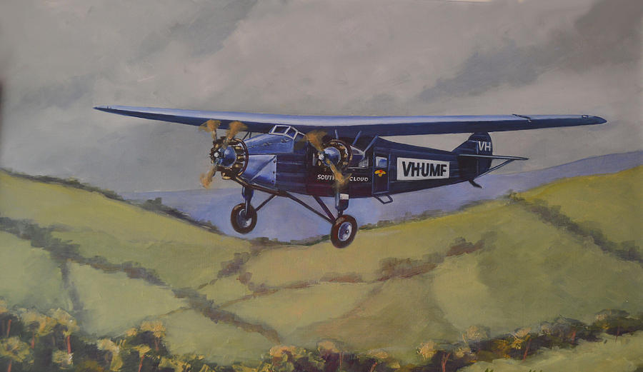 Southern Cloud 1931 Painting by Murray McLeod