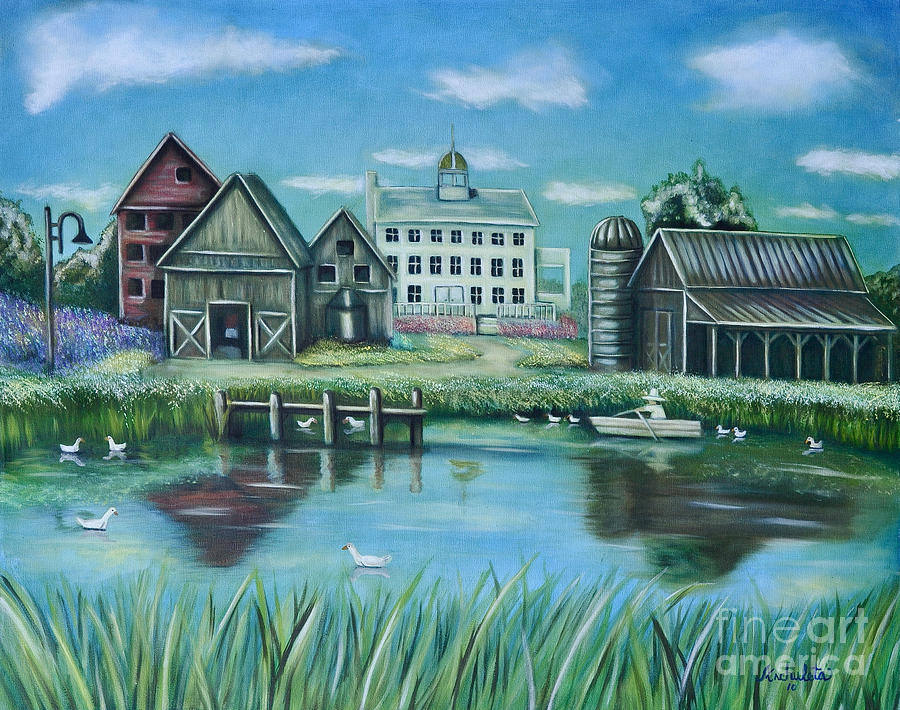 Southern Lakes Painting by Ruben Archuleta - Art Gallery